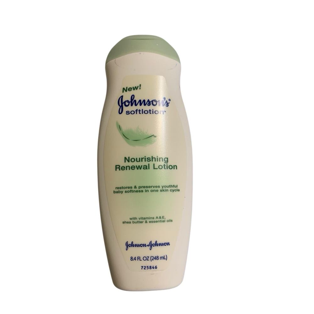 New Johnson’s Softlotion Nourishing Renewal‎ Lotion 8.4 oz, Discontinued Product